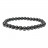 Bracelet 6 ou 8 mm - Hématite super magnétique (1200 à 1600 gauss) - la pièce