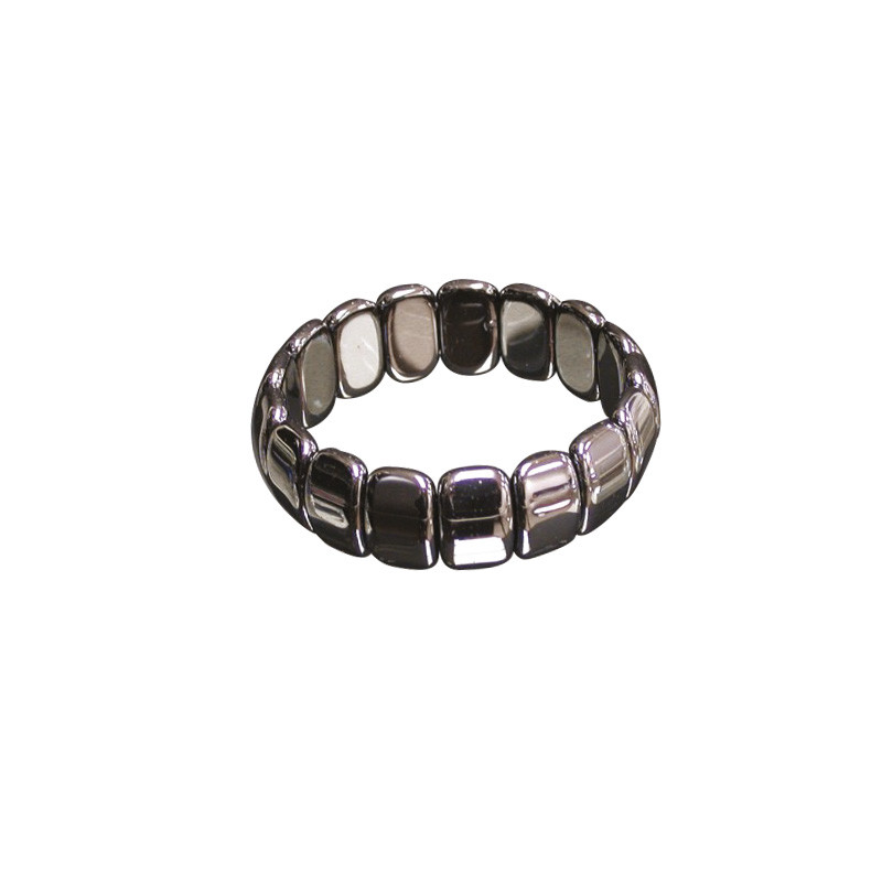 Bracelet hématite plaquettes lot de 3