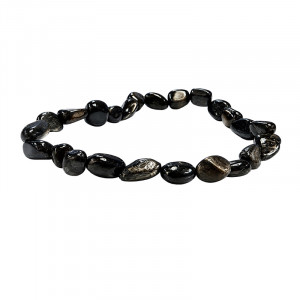 Bracelet Hypersthène grains lot de 4