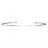 Bracelet Jonc Acier Personnalisable avec Perle de Finition