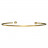 Bracelet Jonc Acier Personnalisable avec Perle de Finition