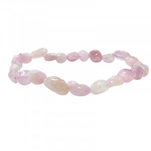 Bracelet kunzite grains lot de 4