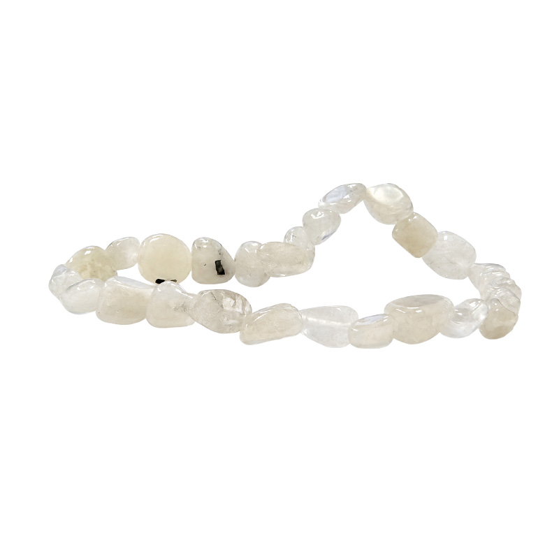 Bracelet pierre de lune grains les 4
