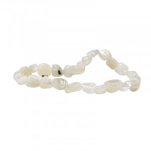 Bracelet pierre de lune grains les 4