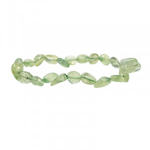 Bracelet préhnite grains lot de 4