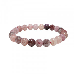 Bracelet Quartz Hematoïde