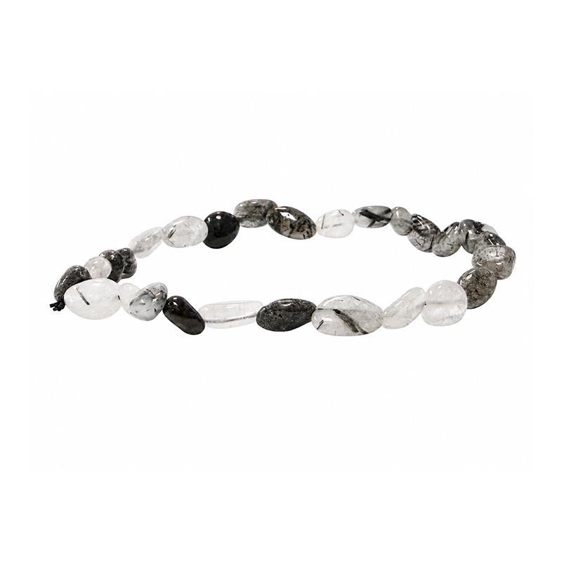Bracelet quartz à tourmaline grains les 4