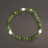 Bracelet jade 6mm et argent 0.925