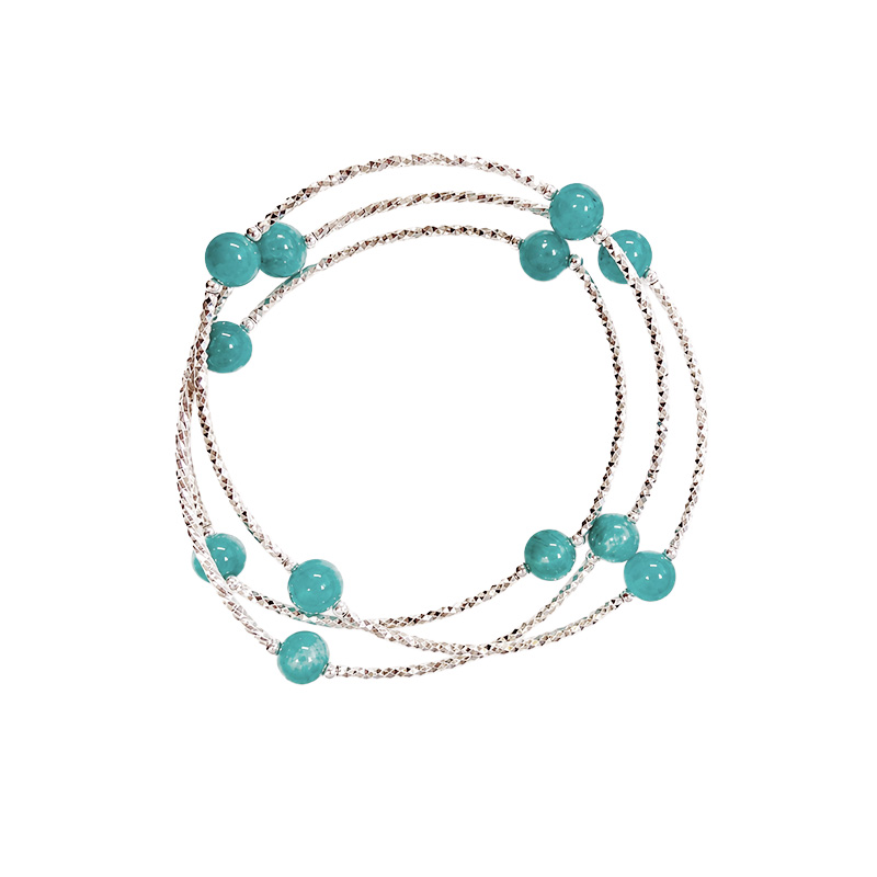 Bracelet 3 rangs argent plusieurs variétés