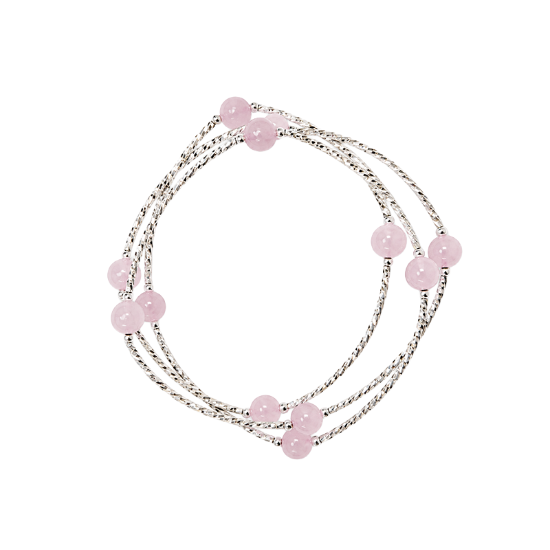 Bracelet 3 rangs argent plusieurs variétés