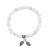 Bracelet Feuille – Billes en Argent 925 de 6 mm
