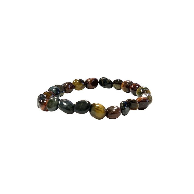 Bracelet oeil de tigre multi grains les 4