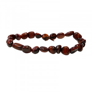 Bracelet oeil de taureau grains lot de 4