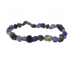 Bracelet tanzanite grains lot de 4