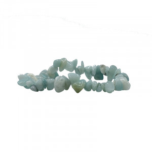 Bracelet baroque Amazonite 10 pcs