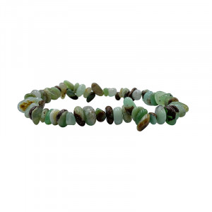 Bracelet baroque Chrysoprase 10 pcs