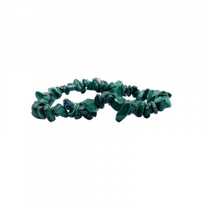 Bracelet baroque Malachite 10 pcs