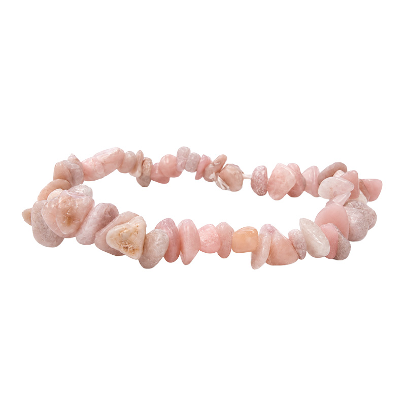 Bracelet baroque en Opale rose – Lot de 10 pièces