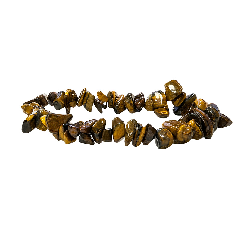 Bracelet baroque en Œil de tigre – Lot de 10 pièces