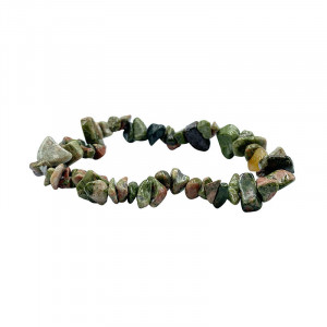 Bracelet baroque Unakite baroque 10 pcs