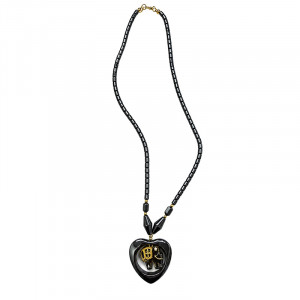 Collier éléphant cœur -  45 cm - 10 pièces