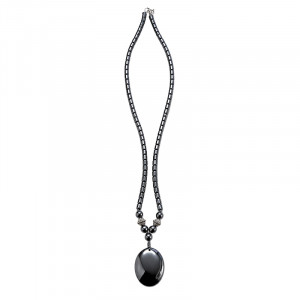 Collier cabochon - 50 cm - 10 pièces
