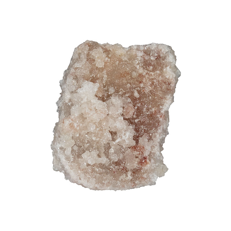 Calcédoine sur Apophyllite rouge - Inde - Pièce unique - CALCAP135