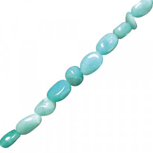 Collier amazonite grains