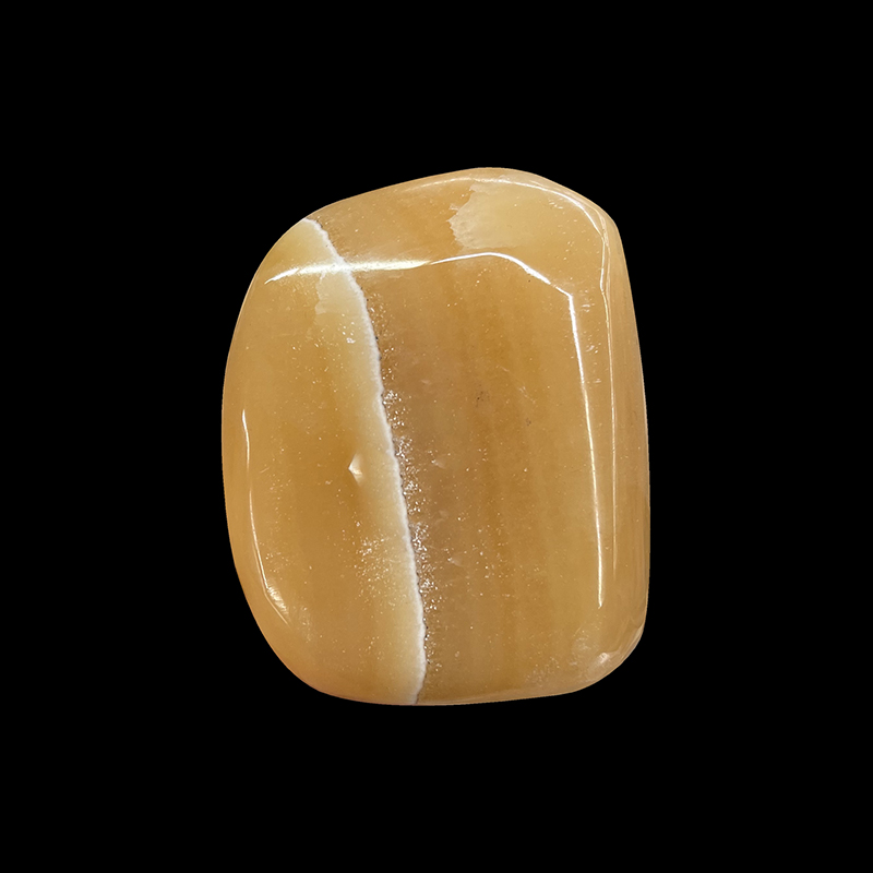 Calcite orange toute polie - Brésil - La pièce