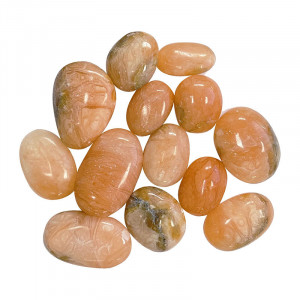 Galets - polis - Calcite orange
