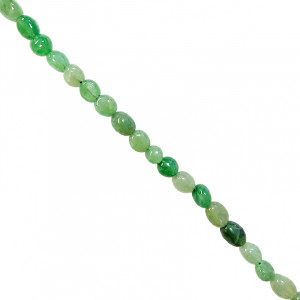Collier aventurine grains