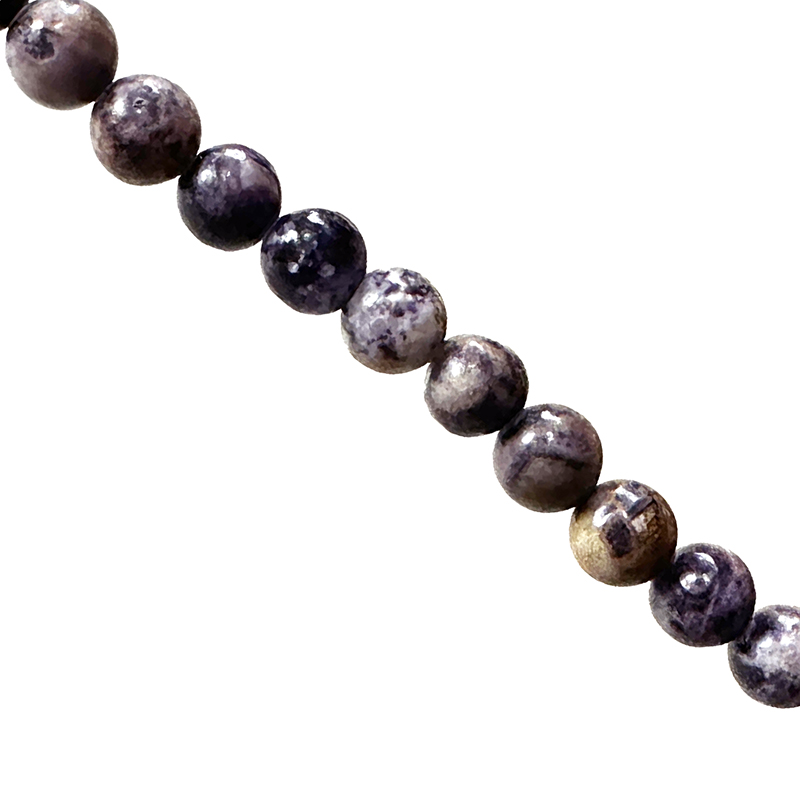 Charoite collier 6 ou 8 mm - 42 cm - La pièce