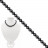 Collier boules 4 à 10 mm - 42cm