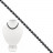 Collier boules 4 à 10 mm - 42cm