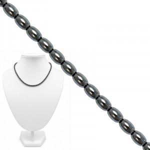 Collier olives 6X9mm 42cm 10 pces