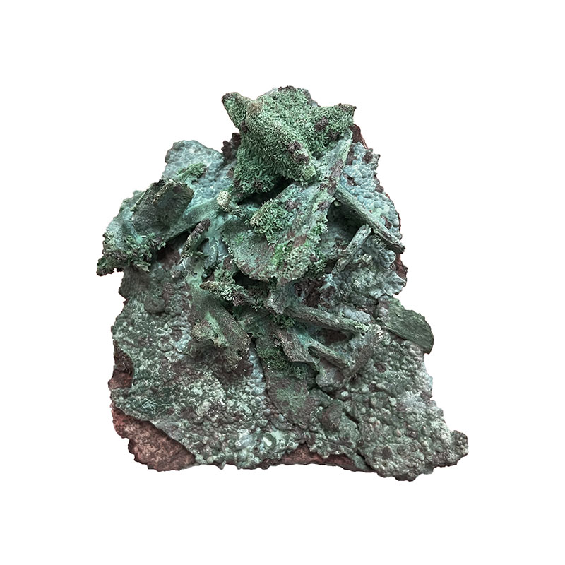 Pseudomorphose d'Azurite Chrysocolle - Congo - Pièce unique - CHRCO270