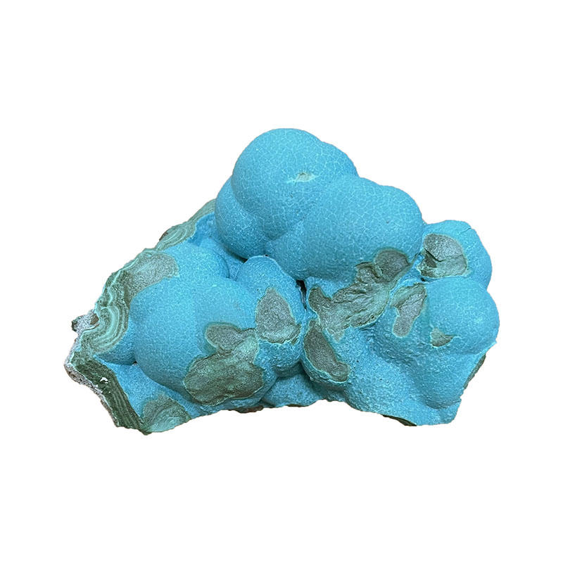 Chrysocolle et Malachite - Congo - Pièce unique - CHRMA90