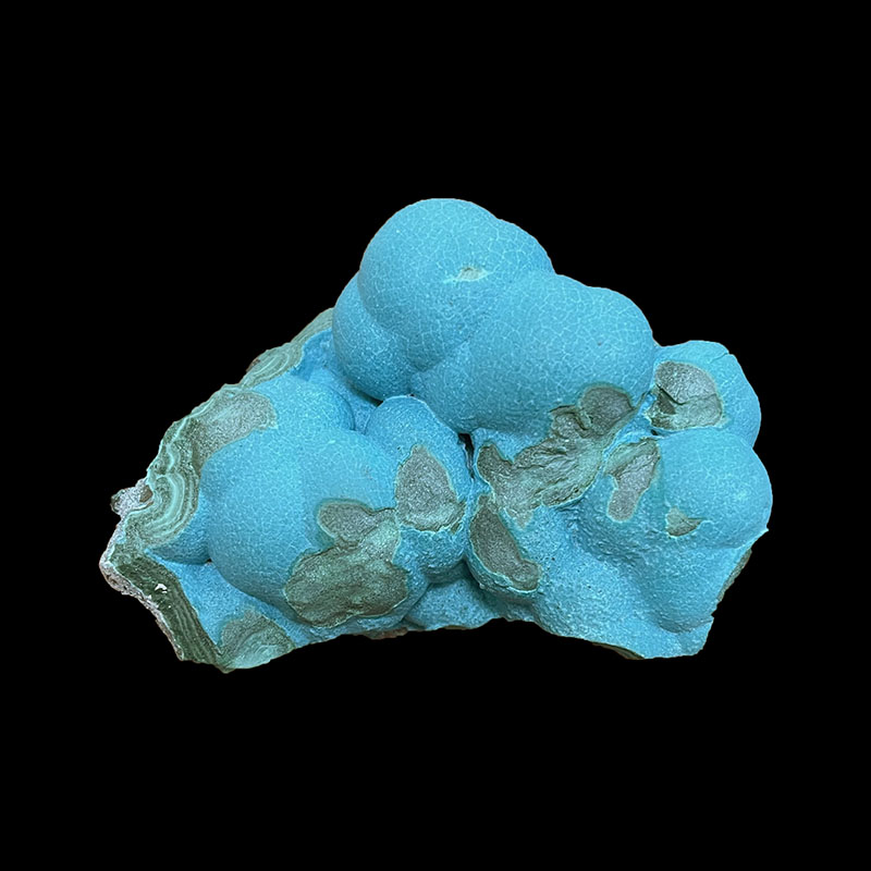 Chrysocolle et Malachite - Congo - Pièce unique - CHRMA90