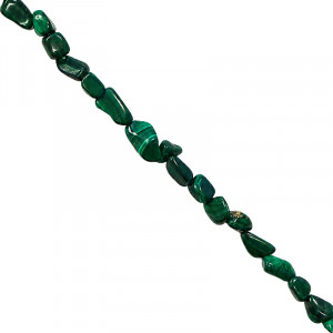 Collier malachite grains