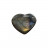 Cœur Labradorite extra - la pièce