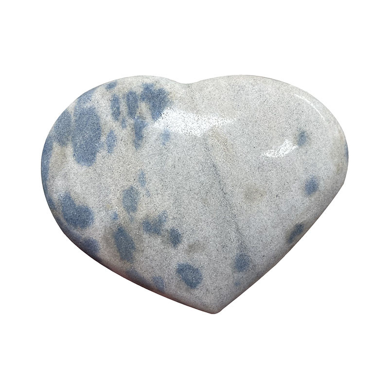 Cœur en Quartzite a lazulite - Madagascar - la pièce