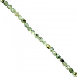 Collier préhnite grains