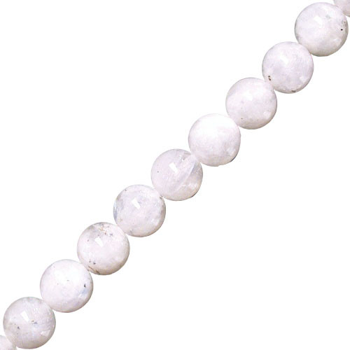 Collier Pierre de Lune 3mm 44cm argent 0.925