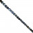 Collier œil de tigre bleu - 8 ou 10 mm - La pièce
