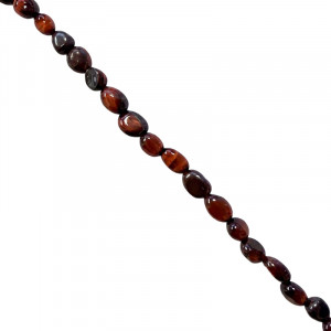 Collier oeil de taureau grains
