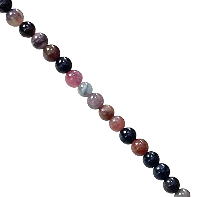 Collier - 4 mm - Tourmaline