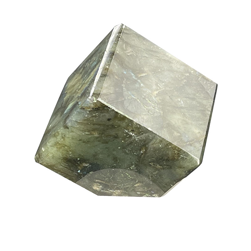 Cube flottant - Labradorite - la pièce