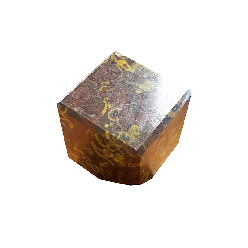 Cube flottant - Jaspe Fruit - la pièce