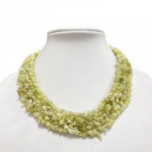 Collier baroque new jade - la pièce