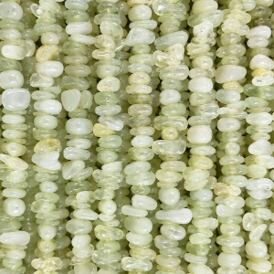 Collier New Jade baroque - 42 cm - Lot de 10 pièces